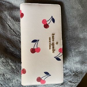 Kate Spade cherry wallet